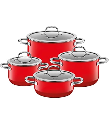 Amazon.com: Silit Elegance Line Topfset Induktion Saucepans with